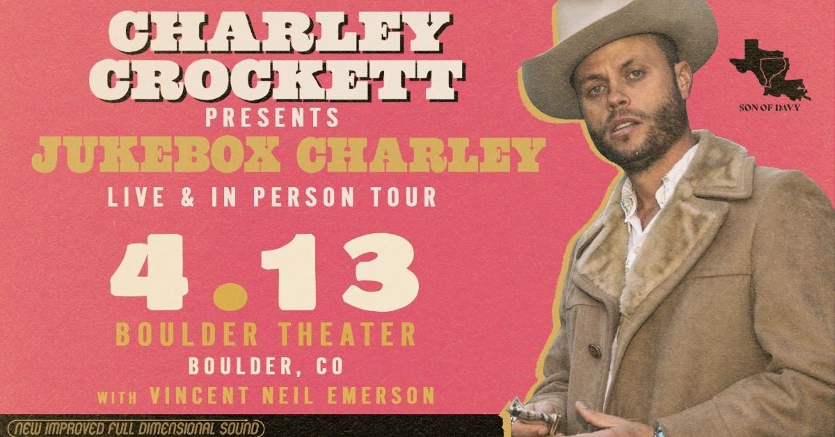 Book your Charley Crockett concert parking with ParqEx!