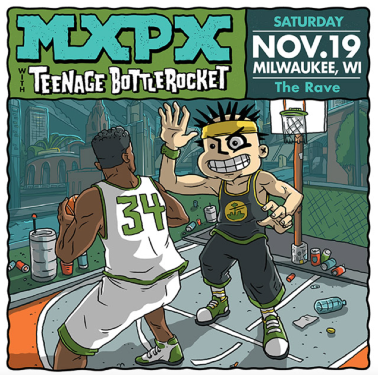 Book your MxPx parking with ParqEx!