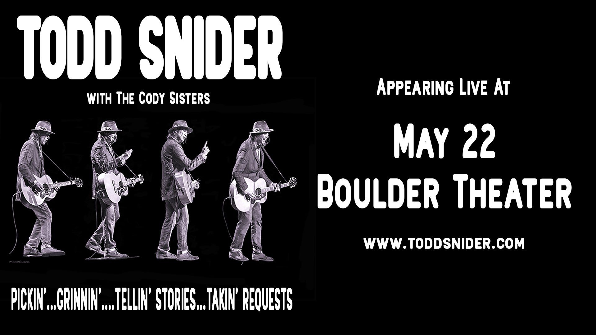 Book your Todd Snider concert parking with ParqEx!