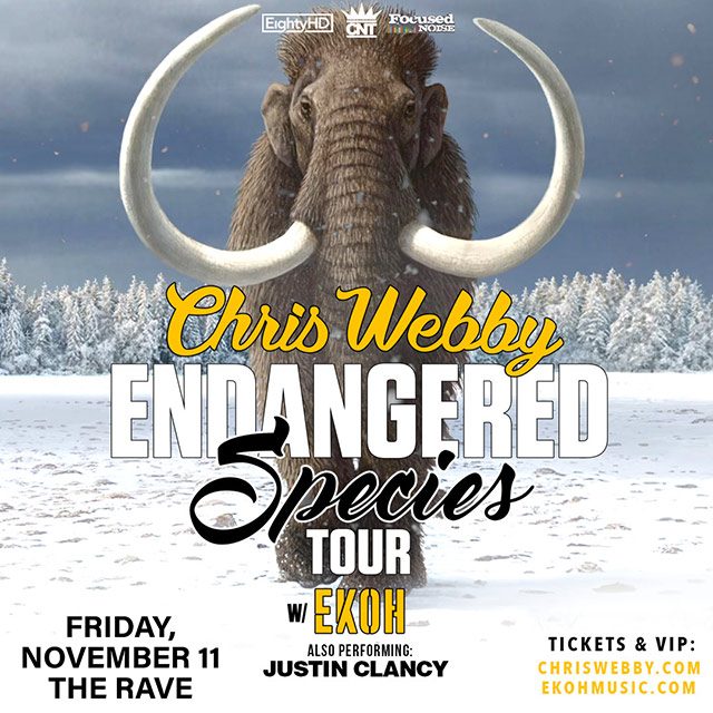 Book your Chris Webby parking with ParqEx!